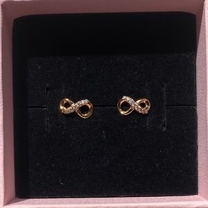 PANDORA - Sparkling Infinity Stud Earrings